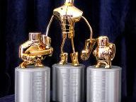 Trophies for those at the top of Alien Hominid leaderboards