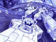 Leaked: Screenshots, Concept Artwork For Spongebob GravJet Racing On XBLA