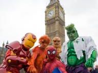 Marvel Superheroes Arrive in London