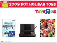 Video games on the Toys "R" Us 2009 Holiday Hot Toy List