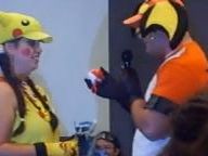 Raichu cosplayer uses Marriage Proposal