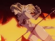 Queen’s Blade screens of combat without armor