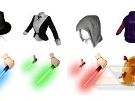 PlayStation Home Content Update – 19th November 2009 – Light Sabres and LocoRoco
