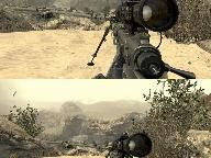 Call of Duty: Modern Warfare 2 in 5760 x 1200 pixels, FOV Tuning
