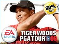 Tiger Woods PGA Tour 08 50% Off on D2D
