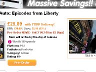 GTA: Episodes from Liberty City Listed for PS3