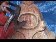 Chainsaw massacre "Big Daddy from BioShock"