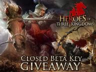 Heroes Of The Three Kingdoms Beta Keys Available