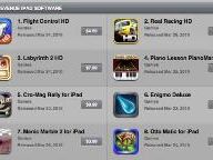 iPad App Store Reveals Launch Apps, Top Seller Lists, App Details