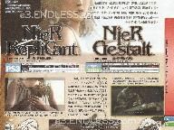 Nier Replicant/Gestalt Famitsu scans