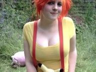 Misty from pokemon is the Cosplay Babe of the Week