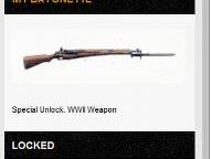Bad Company 2 has a bayonette?