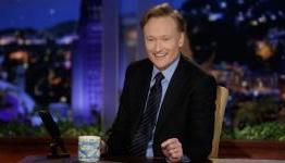Conan O’Brien performs at TBS, TNT upfront