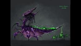 New StarCraft II Concept Art: Zerg Queen