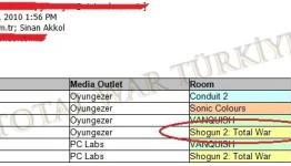 Shogun 2: Total War at E3?