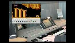 Lemmings Game Music Live Performance Video on the Yamaha Tyros3 Keyboard by James Woodcock