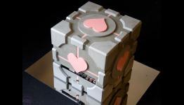 Companion Cube In Portal 2