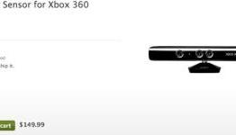 Kinect for Xbox 360 now listed for $150… at Microsoft’s own online store