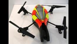 AR.Drone Flying Ace augmented reality game in action