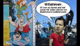 Cliff Bleszinski Tells Fat Jokes While Showing Off Bulletstorm