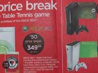 Circuit City Ad Corroborates 360 Price Break