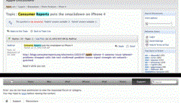 Apple Deletes Threads on Consumer Reports