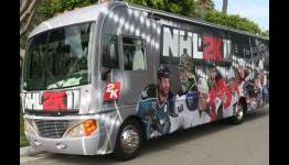 NHL 2K11 First Look In The 2K Recreational Vehicle