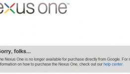 Google: Nexus One Ended For Ever