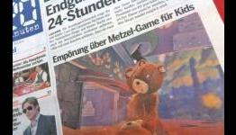 Naughty Bear with Scandals in Switzerland because of its trivialization