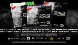 EA Announces Addition of Battlefield 3 Beta with Medal of Honor Limited Edition
