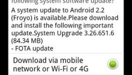 EVO 4G starts getting Android 2.2 update over the air