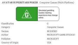 Avatar Poker Game Coming To XBLA