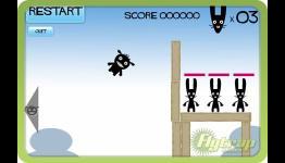 Angry Birds now in a web browser… with rabbits
