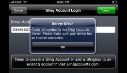 Slingbox account server problems cutting off web players, apps