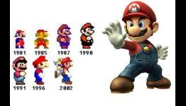 Super Mario’s visual evolution