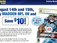 Blockbuster Online members get $10 off Madden ’08