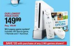 $150 ‘Wii Legacy’ Deal Confirmed at Target