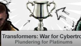 Plundering for Platinums: Transformers: War for Cybertron