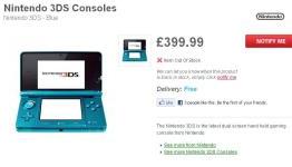 Buy a 3DS Today – or, the Gall of Online Retailers