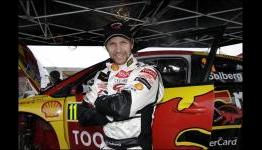 Fia-World Rally 2010 driver Petter Solberg,tests 2010 wrc game