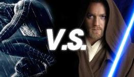 Character vs. Character: Spider-Man vs. Obi-Wan Kenobi