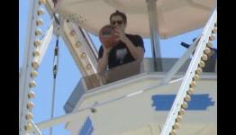 Jackass 3D Clip Ferris Wheels A Guy In The Nuts And Challenges You To A Prank Off