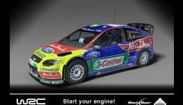 The upcoming wrc the game 2010 goes live on www