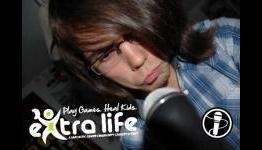 Sarcastic Gamer editor in 24 hour charity Rock Band singsong insanity