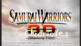 Tecmo Names Samurai Warriors 3D