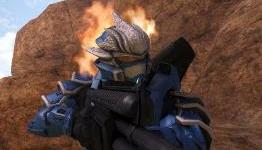 Halo Reach flaming helmet giveaway