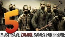 Appyzilla: 5 Must-Have Zombie Games For iPhone