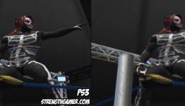 Lucha Libre Screenshots: PS3 vs. XBOX 360