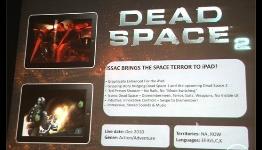 Dead Space 2 announced for iPad this December