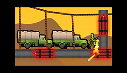 Bridge Tactics – an explosive flash game to kill time at work